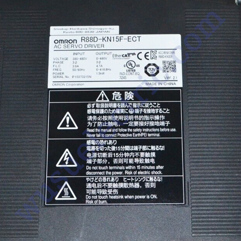 OMRON R88D-KN15F-ECT