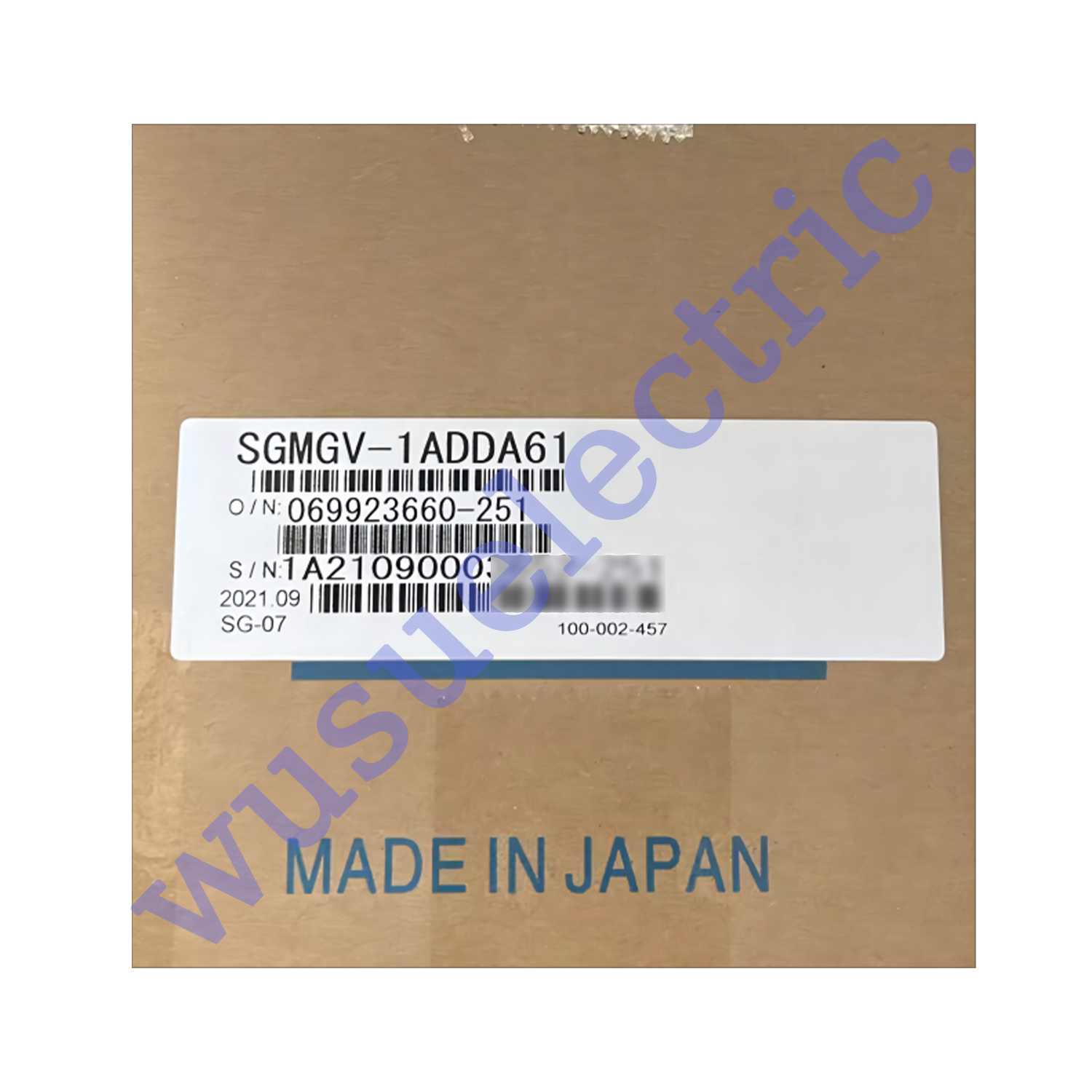 YASKAWA SGMGV-1ADDA61